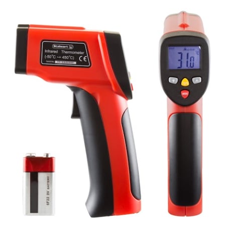 Fleming Supply Fleming Supply Non-Contact Digital Laser Infrared Thermometer with LCD Screen 150940VJJ